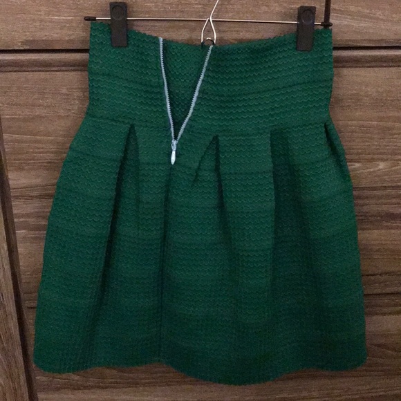 Green anthropology skirt - Picture 3 of 5
